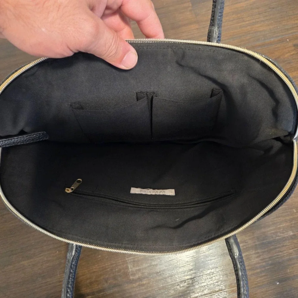 The Kenneth Cole Reaction Black Satchel Handbag